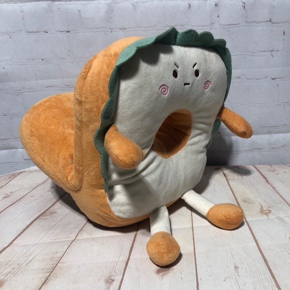 Funny Bread Plush Soft Realistic Travel Pillow - Picture 6 of 14
